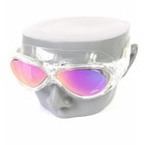 GOMA Silicone Reflective Water Sports Goggles