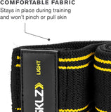 SKLZ Non-Slip Fabric Mini Resistance Band for Upper and Lower Body