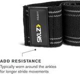 SKLZ Non-Slip Fabric Mini Resistance Band for Upper and Lower Body