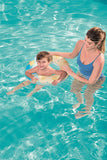 Bestway 24" Safety Inflatable Rubber Swim Ring for Kids