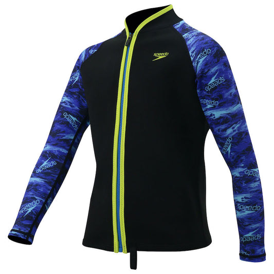 Speedo Essential Junior(6-14 歲)長袖氯丁橡膠夾克