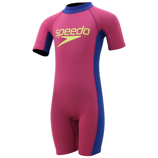 Speedo Essential 嬰兒(2-6 歲)短袖氯丁橡膠套裝
