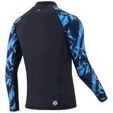 Speedo Deluxe Printed Men's Long Sleeve Rashguard