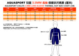 Aquasport 3.5mm Long Sleeve Thermal Suit