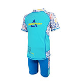 Aquasport Sun Protection Short Sleeve 2 pcs Suit