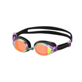 Wide View Fitness Swim Goggles with Mirror (swipe)
