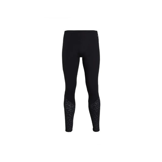 Arena Men's BLACK LABEL Allover Block Thin Thermal Pants - Black