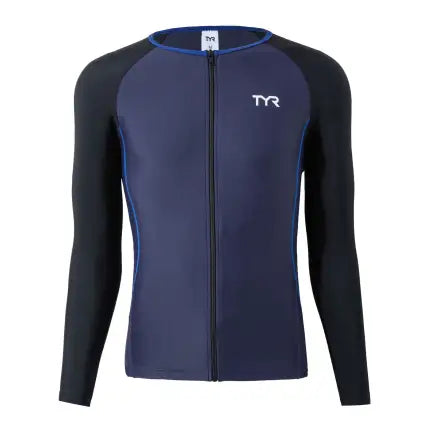 TYR 成人游泳開胸防曬上衣