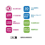 Zoggs Predator Flex Polarized Ultra Reactor