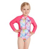 Zoggs Crazy Clams Paddle Suit Tots Girls