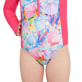 Zoggs Crazy Clams Paddle Suit Tots Girls