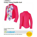 Zoggs Crazy Clams Paddle Suit Tots Girls