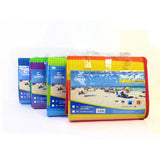 GOMA 沙灘墊,34x71 英寸,尼龍帶枕頭