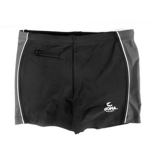 GOMA 男士雙色平腿泳褲