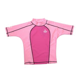 GOMA Children's Round Neck Short Sleeve Flat Foot Sunscreen Suit