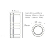 TriggerPoint Grid Patented Multi-Density Foam Massage Roller (Back, Body, Legs)