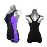 GOMA 女平腿泳衣