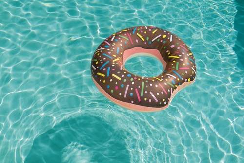 Bestway 42" Donut-Shaped Inflatable Swim Ring