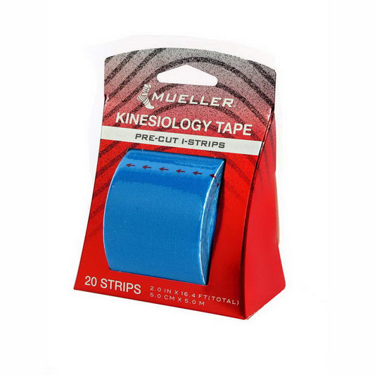 Mueller Kinesiology Tape 20 Pre-Cut I 20 Strips