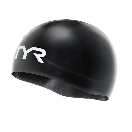 TYR 競技賽車矽膠成人泳帽