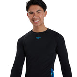 Speedo Eco Endurance+ Men's Printed Long Sleeve Rash Top