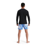Speedo Eco EnduraBrite Men's Printed Long Sleeve Swim Tee