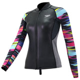 Speedo Essential 女士長袖氯丁橡膠夾克