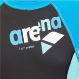 Arena 兒童泳衣 Color Run 短袖 2 毫米氯丁橡膠套裝