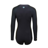 Arena Ladies Swimwear Arena Diamonds Long Sleeve Double Layer Half Zip Bodysuit