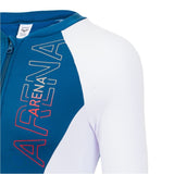 Arena Ladies Swimwear Arena Diamonds Long Sleeve Double Layer Half Zip Bodysuit