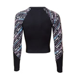 Arena Ladies Swimwear Diagonal 2.0 Crop Long Sleeves 2mm Thin Neoprene