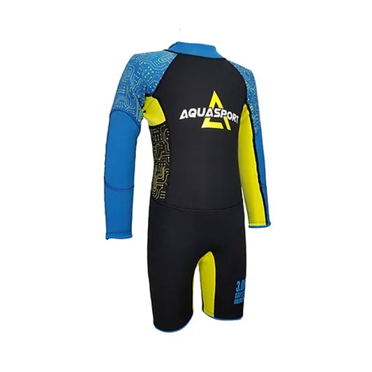 Aquasport 3mm L/S Walrus Skin Rubber Thermal Suit