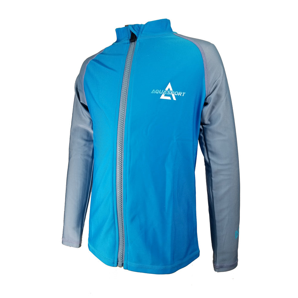 Aquasport Sun Protection Long Sleeve Front Zip Jacket