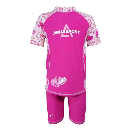 Aquasport 防曬短袖 2 件套