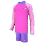 TYR Kids Sunscreen Swimming Long Sleeve Two-Pack