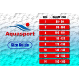 Aquasport 3mm L/S Walrus Skin Rubber Thermal Suit