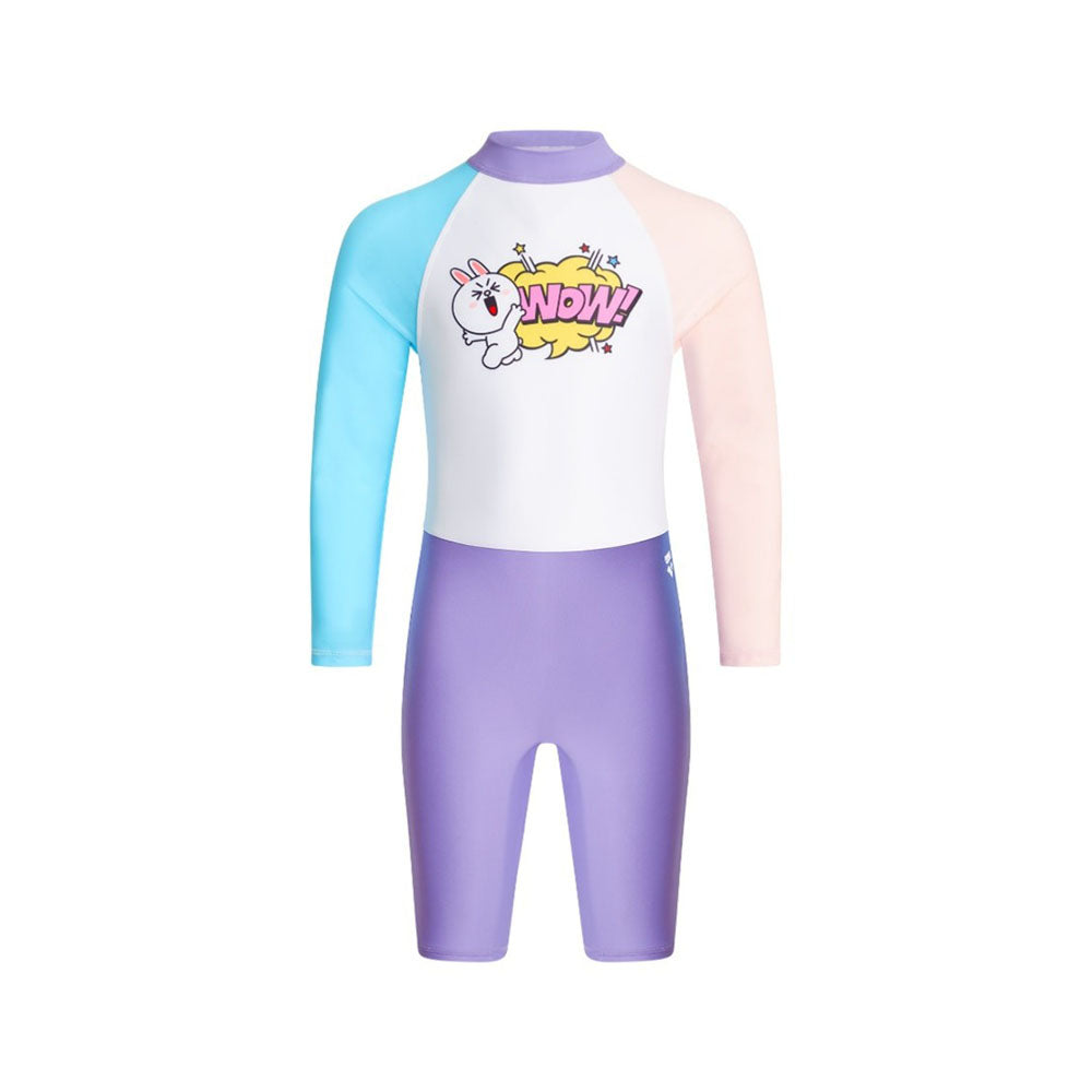 Arena Kids Line Friends Comic Pop Cony Long Sleeves Sun Protection Suit