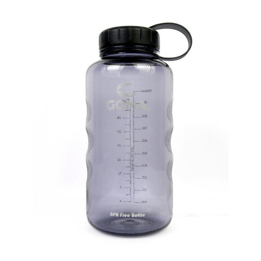 GOMA 1000ml Transparent Multi-Carbon Water Bottle (BPA FREE)