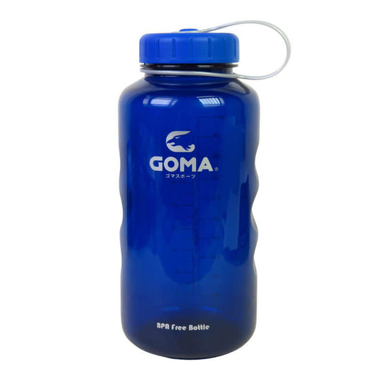 GOMA 1000ml Transparent Multi-Carbon Water Bottle (BPA FREE)