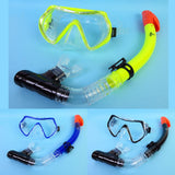 GOMA Snorkeling Goggle + Full Dry Straw, Waterproof, Odorless Silicone