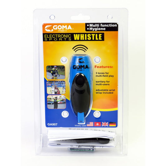 GOMA Electronic Sports Whistle, 3 Tone blue