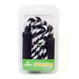 GOMA Jump Rope, 9 Feet., Black &amp; White