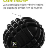 TriggerPoint Performance Grid X Massage Ball for Deep Tissue Massage and Exercise Recovery, Black