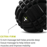 TriggerPoint Performance Grid X Massage Ball for Deep Tissue Massage and Exercise Recovery, Black